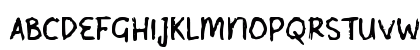 Sabihong Regular Uppercase Preview