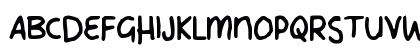 Sabloky Regular Uppercase Preview