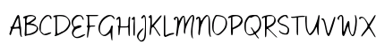 Sadesty Writing Regular Uppercase Preview