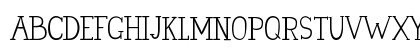 Senara Regular Uppercase Preview