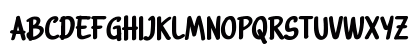 Shitake Regular Uppercase Preview