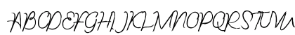 Simply Pleasures Brush Regular Uppercase Preview