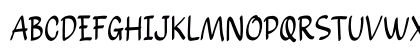 Summer Paradox Regular Uppercase Preview