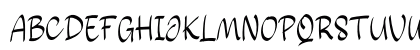 TOONIZO Regular Uppercase Preview
