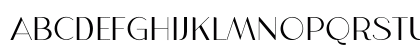 Valentine Bright Serif Regular Uppercase Preview