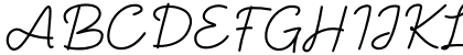 Willy Schaden DEMO Regular Uppercase Preview