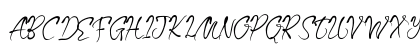 StephCarlyScriptDemo Regular Uppercase Preview