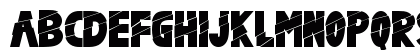 The Zander Regular Uppercase Preview