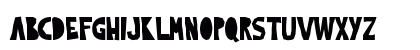 Tornadoz Regular Uppercase Preview