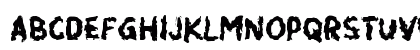 Ulastro Regular Uppercase Preview