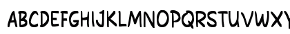 Uliamesta Regular Uppercase Preview