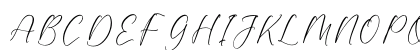 Valentina Goldwyn DEMO VERSION Regular Uppercase Preview