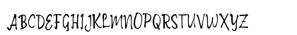 Vasha Script Regular Uppercase Preview