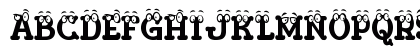 Visage Face Eight Regular Uppercase Preview