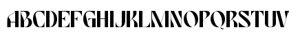 WARREN Regular Uppercase Preview