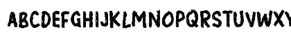 Waokeh Regular Uppercase Preview