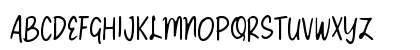 Xabecike Regular Uppercase Preview