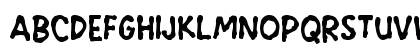Yaaoo Regular Uppercase Preview