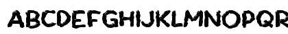 Yabantome Regular Uppercase Preview