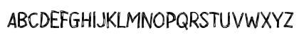 Yabersenda Regular Uppercase Preview