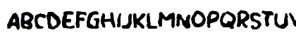 Yablamy Regular Uppercase Preview