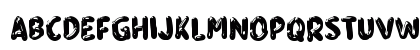Yableton Regular Uppercase Preview