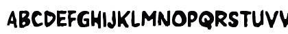 Zabdone Regular Uppercase Preview