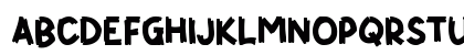 Zabirdya Regular Uppercase Preview