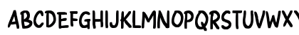 Zabzibun Regular Uppercase Preview