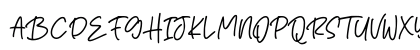 Zigas Signature Regular Uppercase Preview