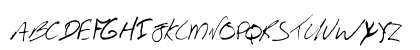 B. Springsteen Handwriting Regular Uppercase Preview