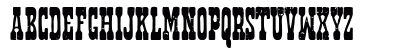 zai Western Kurjer Zamojski Regular Uppercase Preview