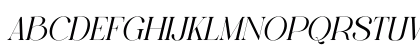 CRONDE Italic Uppercase Preview