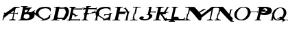 GothicRockExtended Italic Font