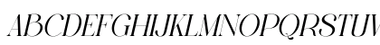 CRONDE Italic Uppercase Preview