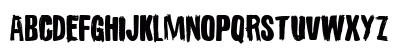 Destroy Yourself Regular Uppercase Preview