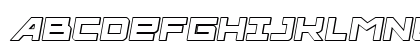 Ace of Swords 3D Semi-Italic Regular Uppercase Preview