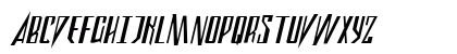 Archnemesis Expanded Italic Regular Uppercase Preview