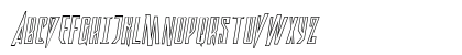 Archnemesis Outline Semi-Ital Regular Uppercase Preview