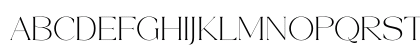BHYORA Regular Uppercase Preview