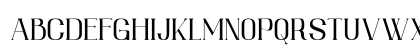 Chester Chesire Serif Regular Uppercase Preview