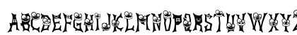 Ghostly Guffaws Scary Regular Uppercase Preview