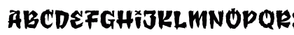 JIFER BOGY Personal Use Regular Uppercase Preview
