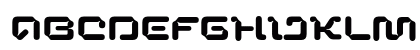 Maveric Regular Uppercase Preview