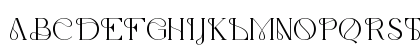 Viora Regular Uppercase Preview
