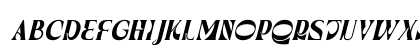 Waflerd DEMO VERSION Italic Uppercase Preview