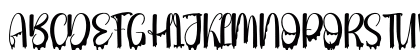 Winter Ghost Regular Uppercase Preview