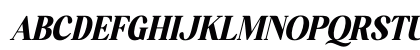 Bredga DEMO VERSION Italic Uppercase Preview
