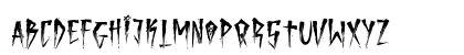 Brutal Brushstrokes Three Regular Uppercase Preview