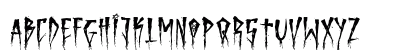 Brutal Brushstrokes Two Regular Uppercase Preview